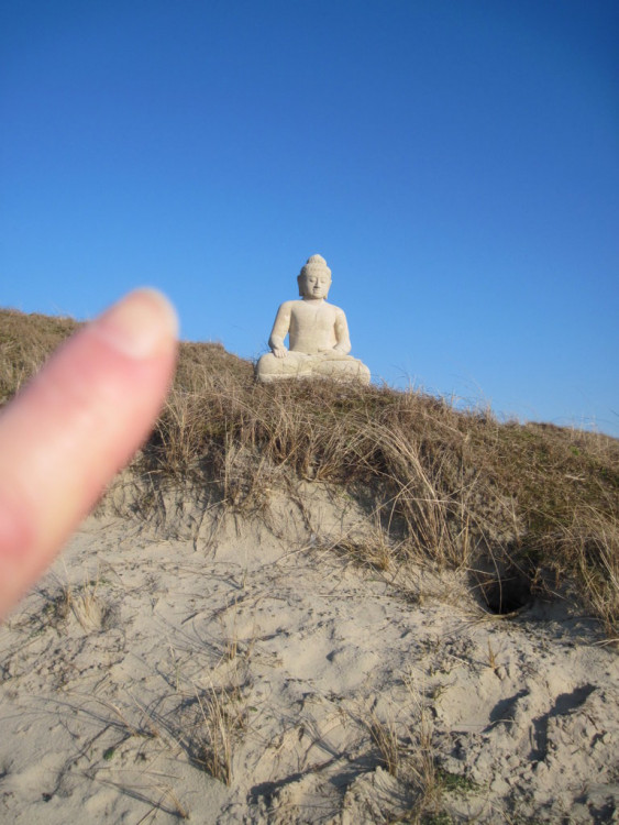 Budda auf Norderney